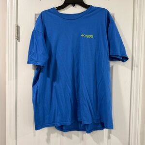 Columbia Men's Vibrant Blue Short Sleeve Tee